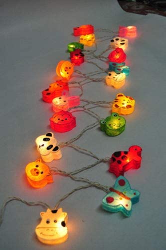 Animals Fancy Lantern String Fairy Night Lights Kid Bedroom Home Children Decor