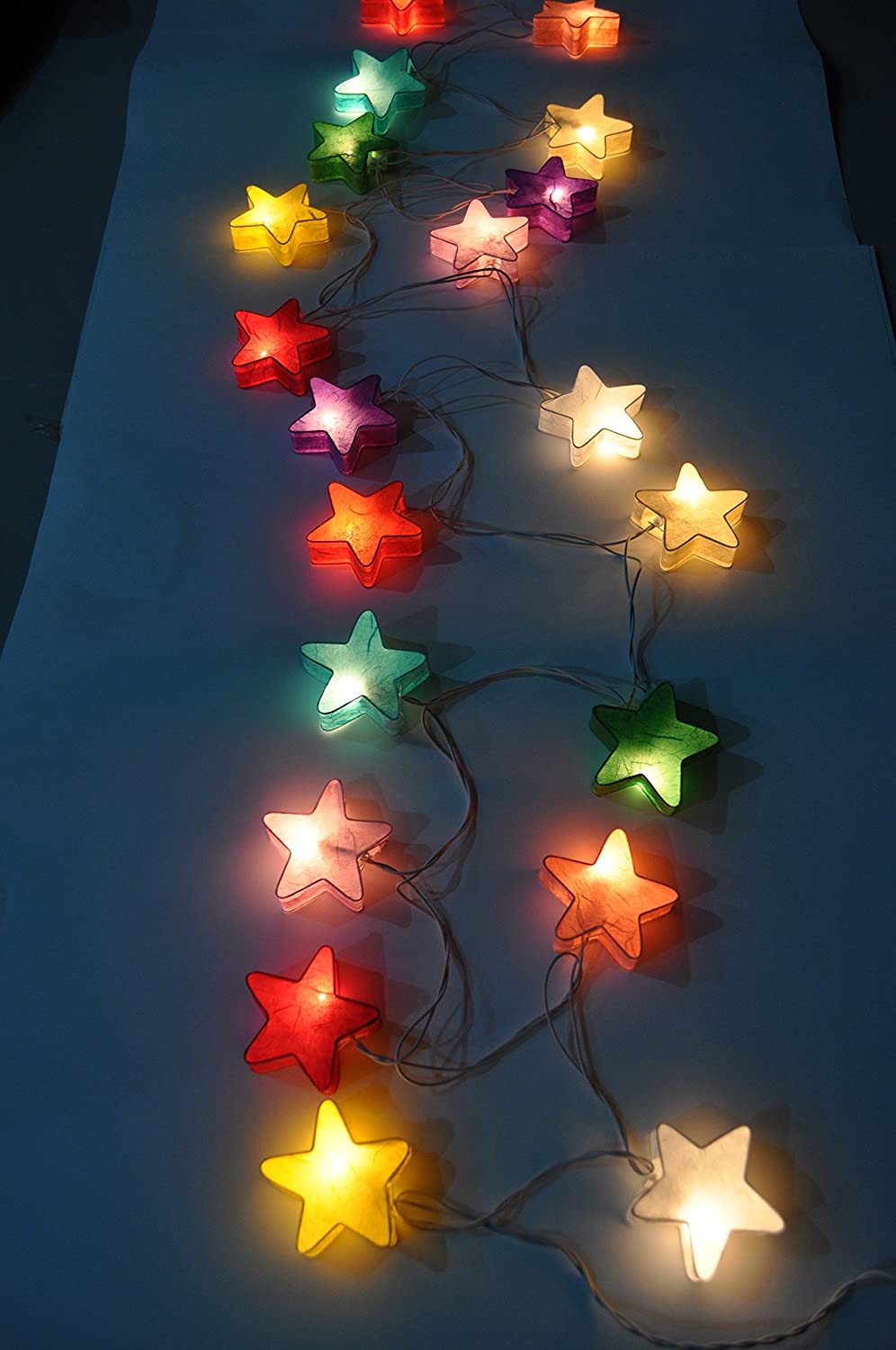 Fancy Star Lantern String Fairy Night Lights Kid Bedroom Home Children Decor