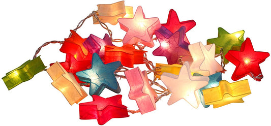 Fancy Star Lantern String Fairy Night Lights Kid Bedroom Home Children Decor